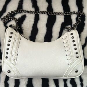 Y2K white handbag